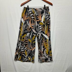 Bob Mackie Wide Leg Pants Women’s Small Abstract Print Pull On Size Small